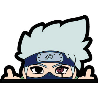 Anime Sticker - Ninja Teacher (Rude)