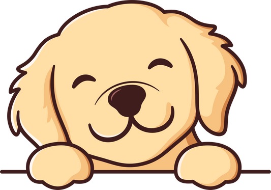 Pet Sticker - Golden Retriever