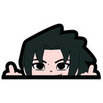 Anime Sticker - Cool Ninja (Rude)